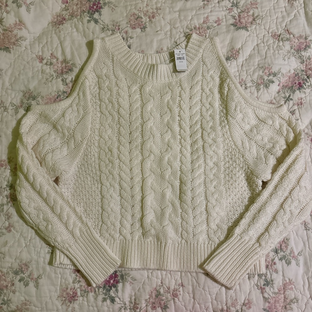 NWT Aerie cable knit sweater